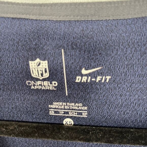 Nike Navy Los Angeles Chargers Fan Gear Element Half-Zip Performance Jacket XS - Picture 7 of 14